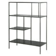 thumbnail image 5 of Evelyn&Zoe 36" Gunmetal Gray Metal Bookcase, 5 of 11
