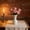 White C, variant on Large White Plastic Vase 9.6in Decorative Flower Vase for Dried Flowers Pampas Grass Modern Table Centerpiece Coffee Table Dining Table Office Desk Shelf Home Decor(L)