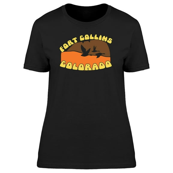 Fort Collins Colorado (Birds) Women's T-shirt