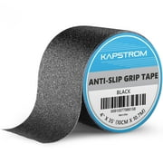 Grip Tape W/ Grit, 35 Ft Long 4-inch Wide Black Anti Slip Tape For Stairs by KapStrom