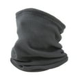 thumbnail image 1 of Outdoor Neck Gaiter, Winter Fleece, Solid Color, Warm Scarf, Ski Face Protectioned, Cycling Windproof And Warm Mask, Gray, 1 of 2