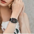 thumbnail image 5 of Njjex for Apple Watch 40mm Series SE 6 5 4 Case with Screen Protector, PC Hard Bling Crystal Diamonds Shiny Rhinestone Bumper Protective Case for iWatch Series 4/5/6 -Silver 40mm, 5 of 10