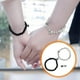 thumbnail image 1 of White Turquoise Matte Bead Bracelet Set | Magnetic Clasp | Adjustable Natural Stone Jewelry | Unique Pattern | Secure Fit | 2-Pack | Fashion Accessory | Gift for Anniversary, 1 of 9