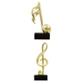 thumbnail image 1 of 2 Pieces Music Note Sculpture Ornament Figurine Statue Photo Props Decor Macarena Nota estatuas, 1 of 7