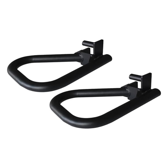 Accesorio de barra de para 2" x 2" con estante para sentadillas con orificio de 1", juego de 2 manijas de agarre de barra de para Sunnimix Mangos de agarre de inmersión