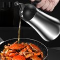Axio 1Pc Stainless Steel Oil Container 750ml Automatically Open Soy