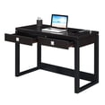 thumbnail image 4 of Pemberly Row Two-Drawer Desk with Charging Station in Black Wood, 4 of 8
