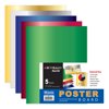 BAZIC Poster Board Metallic Assorted Color 11" X 14", (5/Pack), 1-Pack