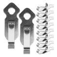 thumbnail image 1 of OULII 10Sets Screw Hooks For Outdoor Use Elegant Design For Supporting String Lights And Hanging Baskets, 1 of 8