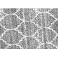 thumbnail image 1 of Ahgly Company Indoor Rectangle Abstract Gray Contemporary Area Rugs, 2' x 5', 1 of 1