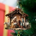 thumbnail image 6 of 7PCS Nativity Christmas Ornaments Christmas Home Decor, Ornament Decor Ornaments For Christmas Tree, Christmas Decoration Christmas Decorations Room, 6 of 9