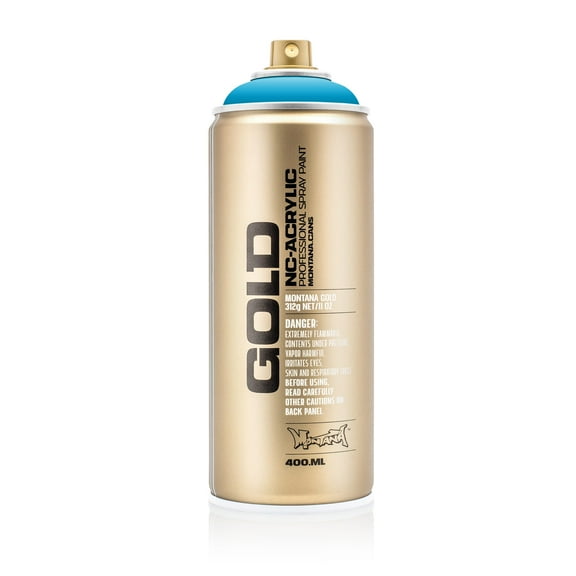 Montana Cans GOLD Spray Paint, 400ml, Light Blue