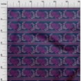 thumbnail image 2 of oneOone Cotton Flex Fabric Stripe|Leaves & Hen Block Decor Fabric Printed BTY 40 Inch Wide, 2 of 4