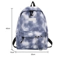 thumbnail image 4 of Casual Tie Dye Backpack Women Large Capacity Canvas Backpack Daypack for Shopper, 4 of 10
