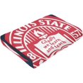 thumbnail image 6 of Illinois State University Logo Fleece Blanket, Very Soft Microfiber Flannel Blanket for Couch Warm and Cozy for All Seasons, 6 of 6
