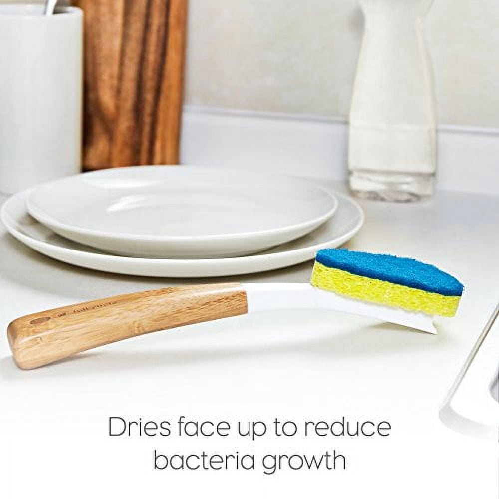 Full Circle Laid Back 2.0 Dish Brush with Handle and replaceable head