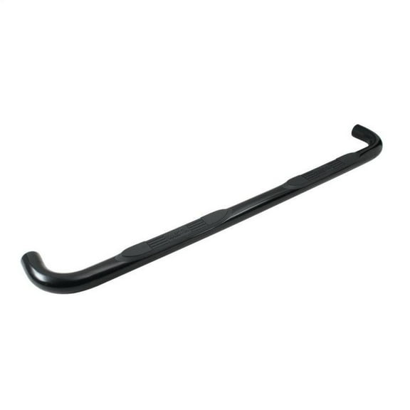 Westin 23-2555 E-Series 3" Round Nerf Step Bars - Black Powdercoat Finish