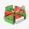 thumbnail image 4 of Cajas de Regalo con forma de Pastel de Navidad, 6 piezas, árbol de Navidad, papel, galletas, aperitivos, caja de embalaje para hornear, decoración del hogar para fiesta de año nuevo 2024, 4 of 4
