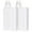 White, variant on WASHWEPE Laundry Detergent Bottle Reusable White 2Pcs 9.82X4.48X2.20in
