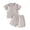 Light Gray, variant on Akiihool Baby Boy Outfit Toddler Kids Boy Summer Clothes 6 12 18 24 Months 2T 3T 4T Short Sleeves Shirt Tops & Casual Shorts Outfit Set(White,12-18 Months)