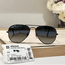 Ray Ban Original Aviator Blue Gradient Sunglasses RB3025 001/3F 62 -  Walmart.com