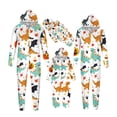 thumbnail image 6 of Oalirro Matching Family Pajamas Sets Halloween Dinosaur Print One Piece Sleepwear, 6 of 6