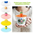 thumbnail image 5 of Homoyoyo Reliable Silicone Mug Covers Anti-Leak Protection Cute Fruits  8Pcs, 5 of 8
