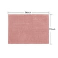 thumbnail image 3 of Mainstays 17-Piece Coastal Polyester/Ceramic Shower Curtain & Shower Curtain & Bathroom Accessory Set, White and Pink, 3 of 7