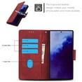 thumbnail image 2 of for Samsung Galaxy S24 Ultra Wallet Case, [RFID Blocking] Card Holder Kickstand PU Leather Flip Wallet Phone Case Shockproof Protective Cover Compatible with Samsung Galaxy S24 Ultra, Red, 2 of 7