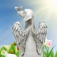 thumbnail image 4 of Statue en Résine de Jardin Papillon Ange Chien Sculpture Statue Commémorative pour Chien de Compagnie pour Décoration Extérieure de Jardin et Cour, 4 of 6