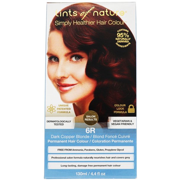 Tints Of Nature - Conditioning Permanent 6R Copper Blonde - 4.4 fl. oz. -