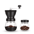 thumbnail image 1 of Manual Coffee Bean Grinder  Hand Coffee Mill Ceramic Burr Stainless Steel Handle for Aeropress  Drip Coffee  Espresso  French Press, 1 of 7