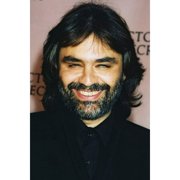 Andrea Bocelli Smiling Candid 24x36 Poster
