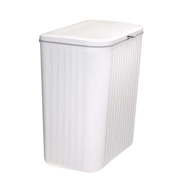Cubo de basura colgante Soledad rectangular con tapa 12L para cocina