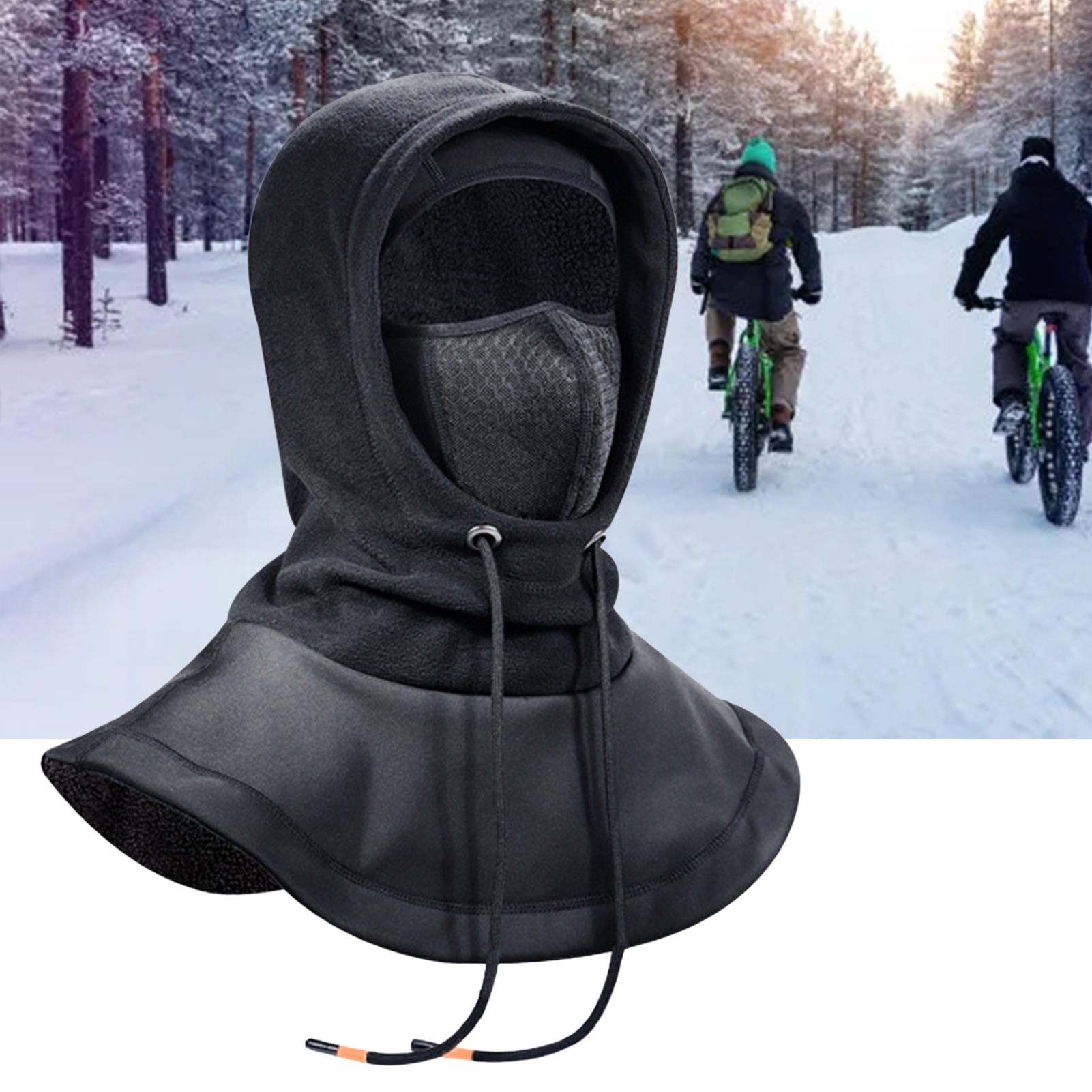 Dengjunhu Ski Mask Thermal Fleece Balaclava Ski Face Mask for Cold