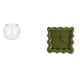 thumbnail image 1 of Adorno De Reloj De Pecera Cuadrado Transparente Para Dormitorio, Sala De Estar, Baño, Cocina, Estudio, Granja, Aula, Decoración Del Hogar, Jarrón DIY, 1 of 8
