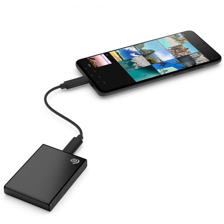 Seagate Seagate 1TB One Touch USB 3.2 Gen 2 External SSD, Black