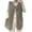 Khaki#, variant on Womens Fuzzy Fleece Vest, Casual Warm Sleeveless Zip up Sherpa Vest Jacket with Pockets V Neck Waistcoat