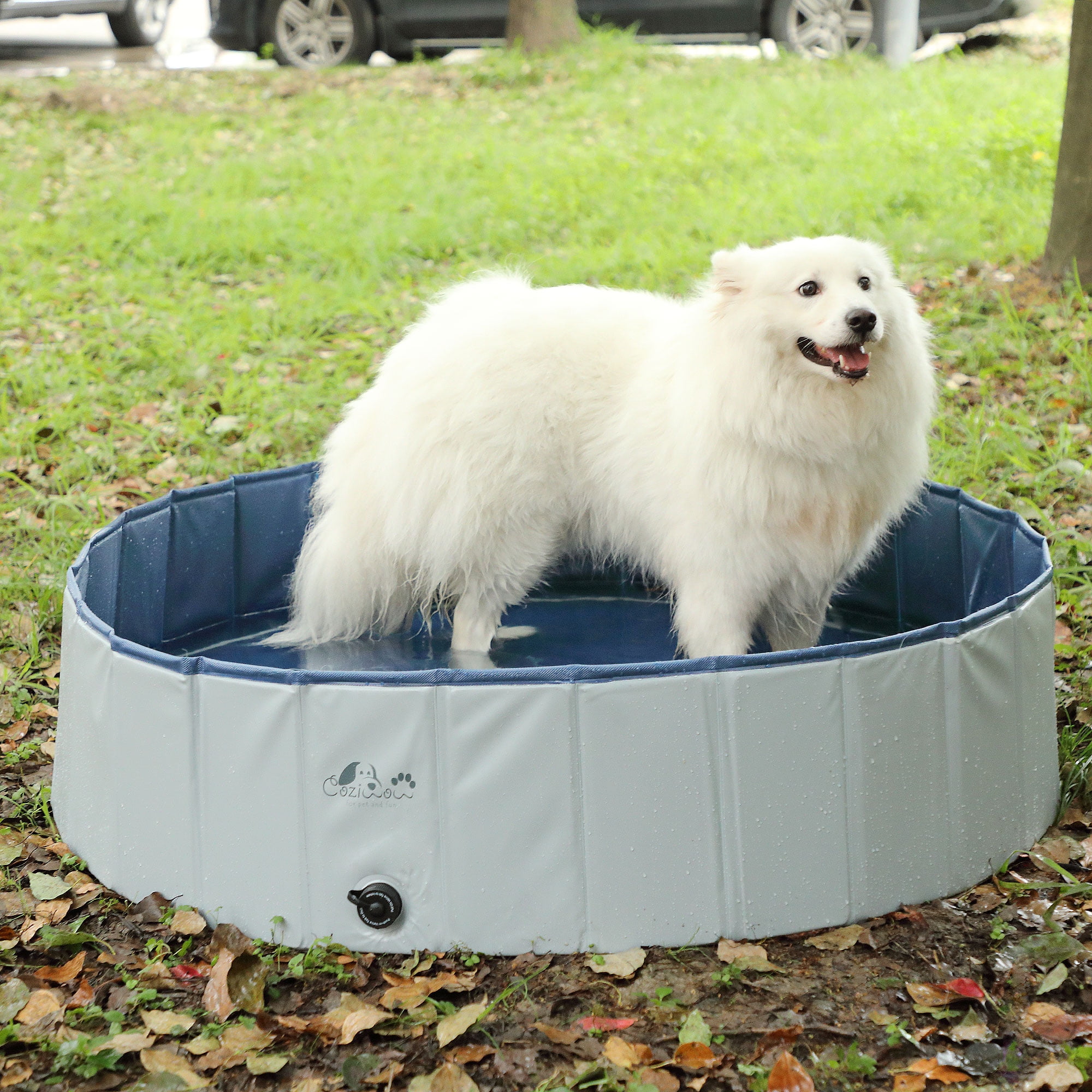 Coziwow Portable Pet Swimming Pool Outdoor Kiddie Pools Collapsible