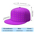 thumbnail image 5 of Custom Printed Flat Baseball Cap – Adjustable Snapback Hat with Flat Bill, Breathable and Durable, Personalized Design for Sports, Travel & Daily Wear, 5 of 6