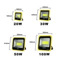 thumbnail image 5 of LED Flood Light 30W 50W 100W 150W 200W COB Floodlight IP65 Waterproof Ultra Brightness LED Spotlights Outside Lamp ,Power Saving, 5 of 7