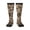 2 Black-1, variant on Women's Knee High Socks Corps Camouflage Outdoor Casual Tube Socks