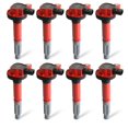 thumbnail image 1 of Bobinas de Encendido MSD 82488 Serie Blaster Rojas Paquete de 8, 1 of 4