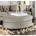 thumbnail image 2 of Bowery Hill Pouf en Gris Chaud, 2 of 4