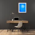 thumbnail image 3 of Grayscale 15x18 White Modern Wood Framed Museum Art Print Titled - Natural Reactor II, 3 of 4