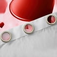 thumbnail image 4 of Homewish Teens Female Men Romantic Couple Lover Black Out Curtains,Red Love Heart Print Curtains Pack of 2 (42x63 Each),Happy Valentine'S Day Bedroom Curtains,Super Cozy Room Decor, 4 of 6