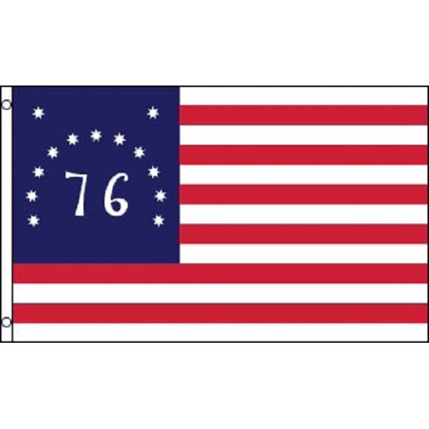 Bennington 76 Flag American Historical Banner 1776 Revolutionary War