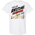 thumbnail image 3 of Inktastic That's My Awesome Grandson out There with Trombone T-Shirt, 3 of 5
