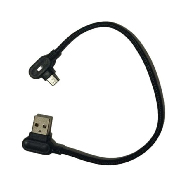 Cable de carga portátil Methold 200 cm Negro Androide