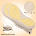 thumbnail image 6 of Barerun Women's Wide Diabetic Slippers Adjustable for Swollen Feet Indoor Outdoor House Shoes, 6 of 8